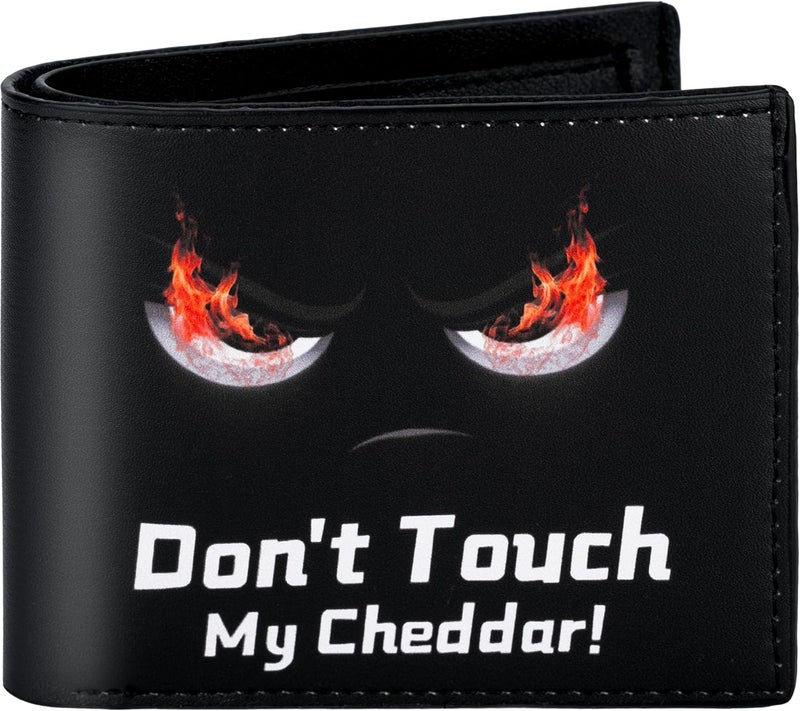 Fonwill Teen Boys Wallet, Birthday Gift for 5 6 7 8 9 10 11 12 Year Old Boys, Cool Bifold Rfid Blocking Leather Wallet With Coin Pocket ID Window, Christmas Birthday Gift for Boy Girls Teen 3-14 Ages - Image 1